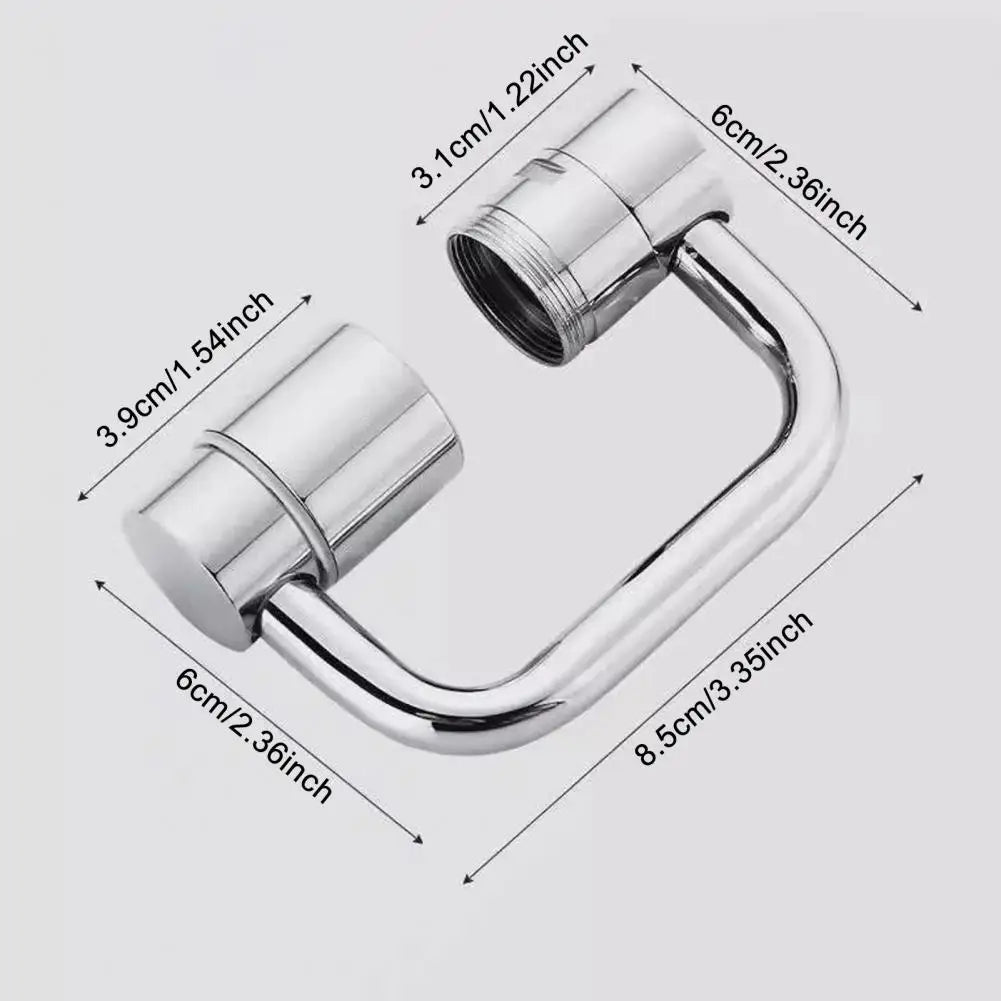 Rotatable Mechanical Arm Faucet, Multi-Functional Adapter Head For Sinks